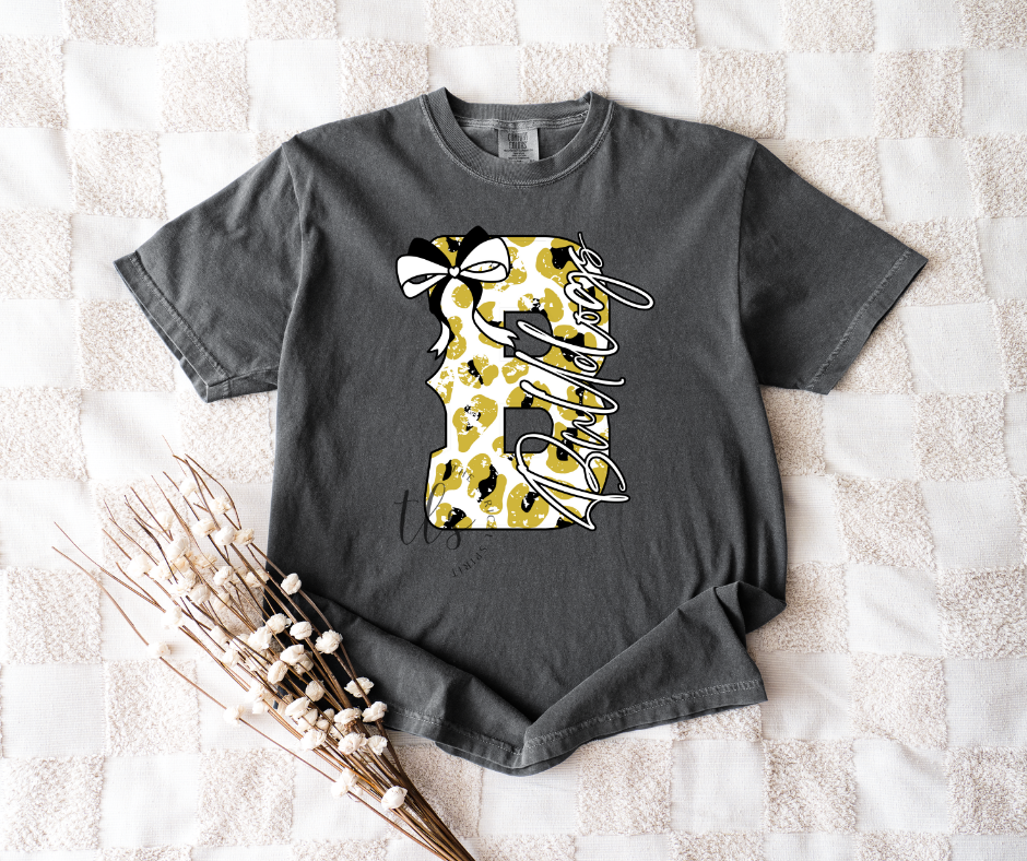 Bulldogs Leopard Custom Exclusive T-Shirt