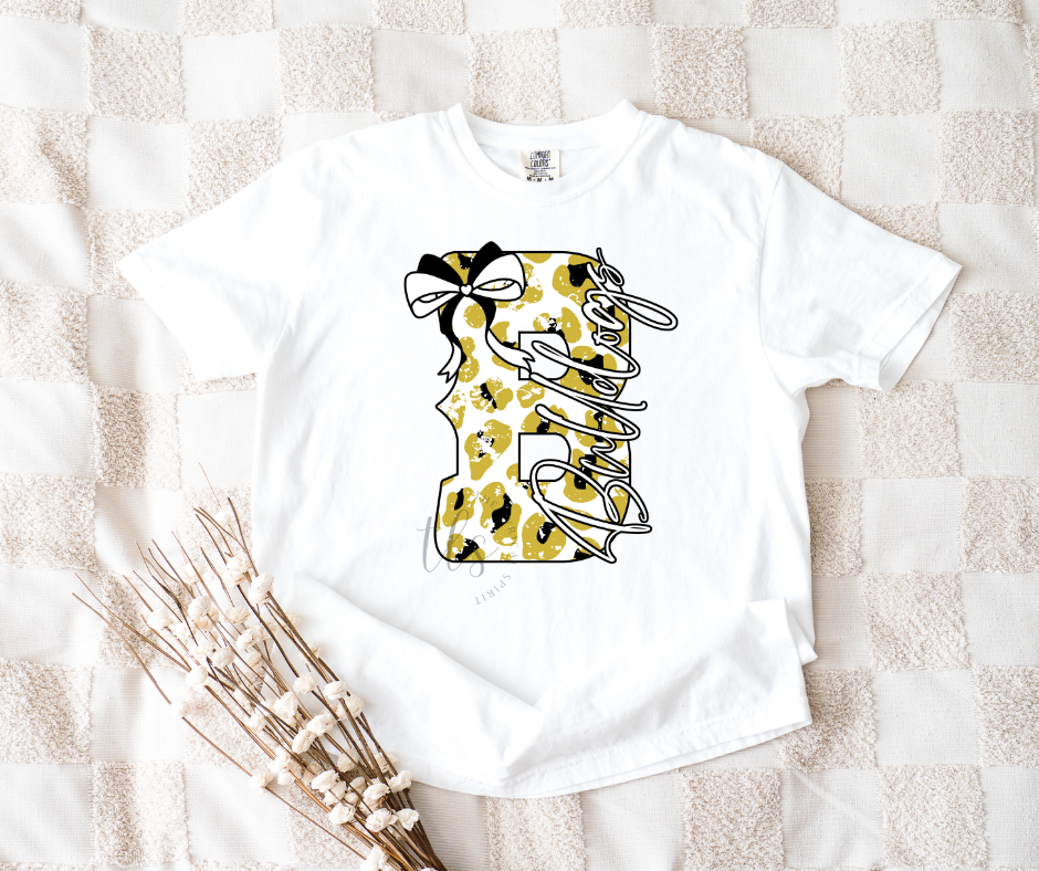 Bulldogs Leopard Custom Exclusive T-Shirt