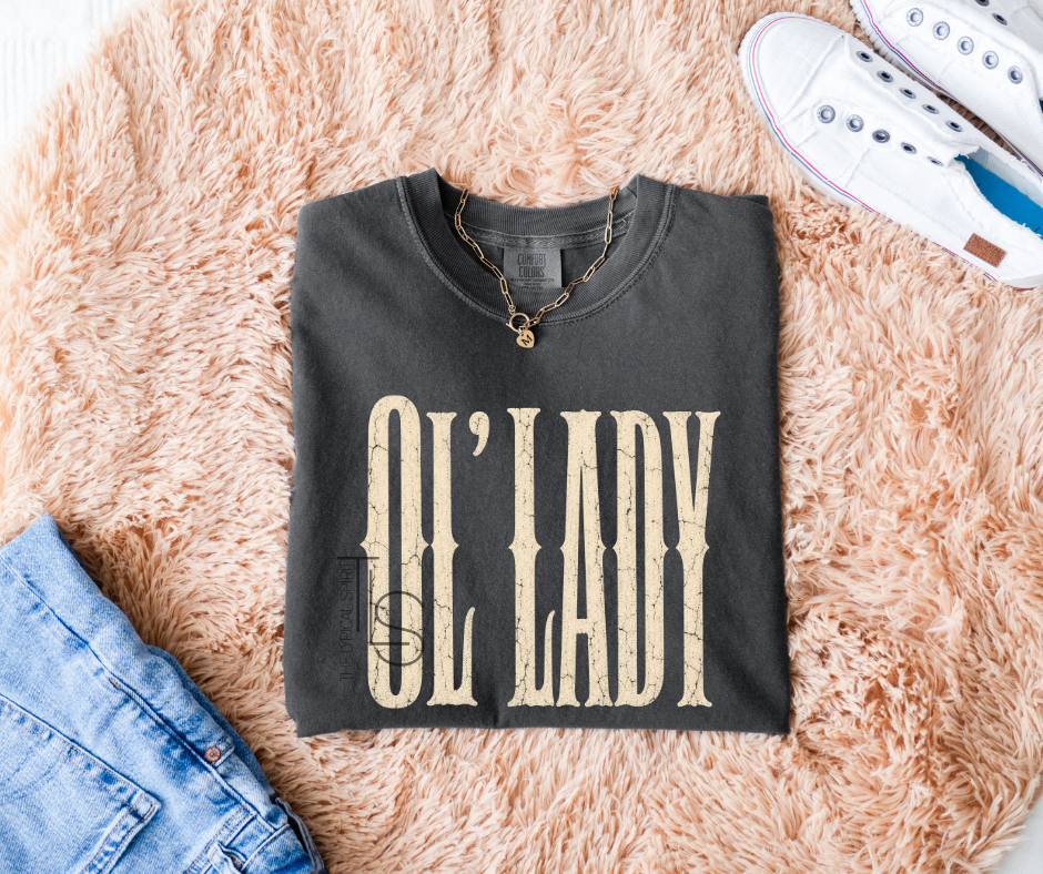 Ol' Lady Pepper Comfort Colors T-Shirt