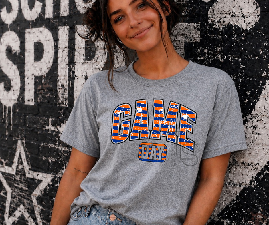 Stripe Game Day Spirit T-Shirt