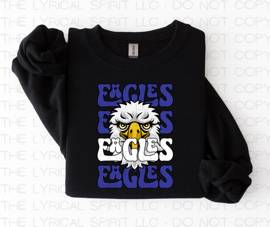 Eagles Mascot Custom Exclusive Sweatshirt