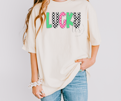 Lucky Checkered T-Shirt