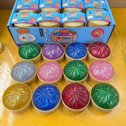 Mini Glitter Dumpling Squishy Mystery