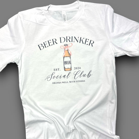 Beer Drinker Social Club T-Shirt