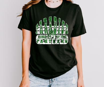 Vintage Home of the Panthers Custom Exclusive T-Shirt