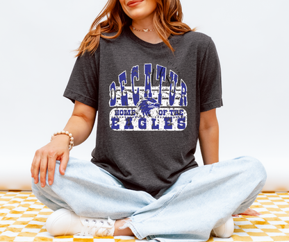 Vintage Home of the Eagles Custom Exclusive T-Shirt