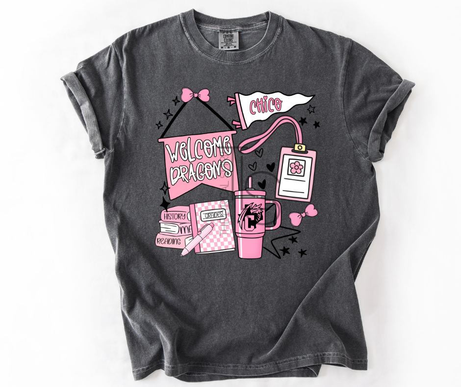 Welcome Dragons Chico Teacher Custom Exclusive T-Shirt
