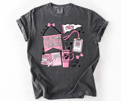 Welcome Dragons Chico Teacher Custom Exclusive T-Shirt