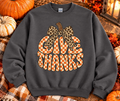 Give Thanks Checkered Pumpkin T-Shirt/Sweatshirt