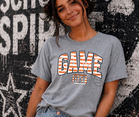 Stripe Game Day Spirit T-Shirt