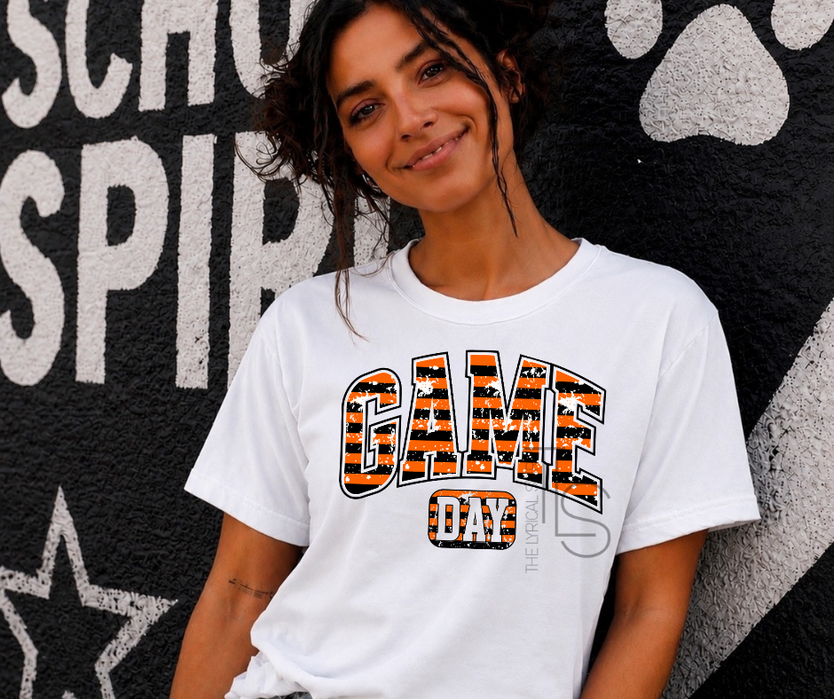 Stripe Game Day Spirit T-Shirt