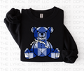 Eagles Patchwork Teddy Bear Custom Exclusive Sweatshirt
