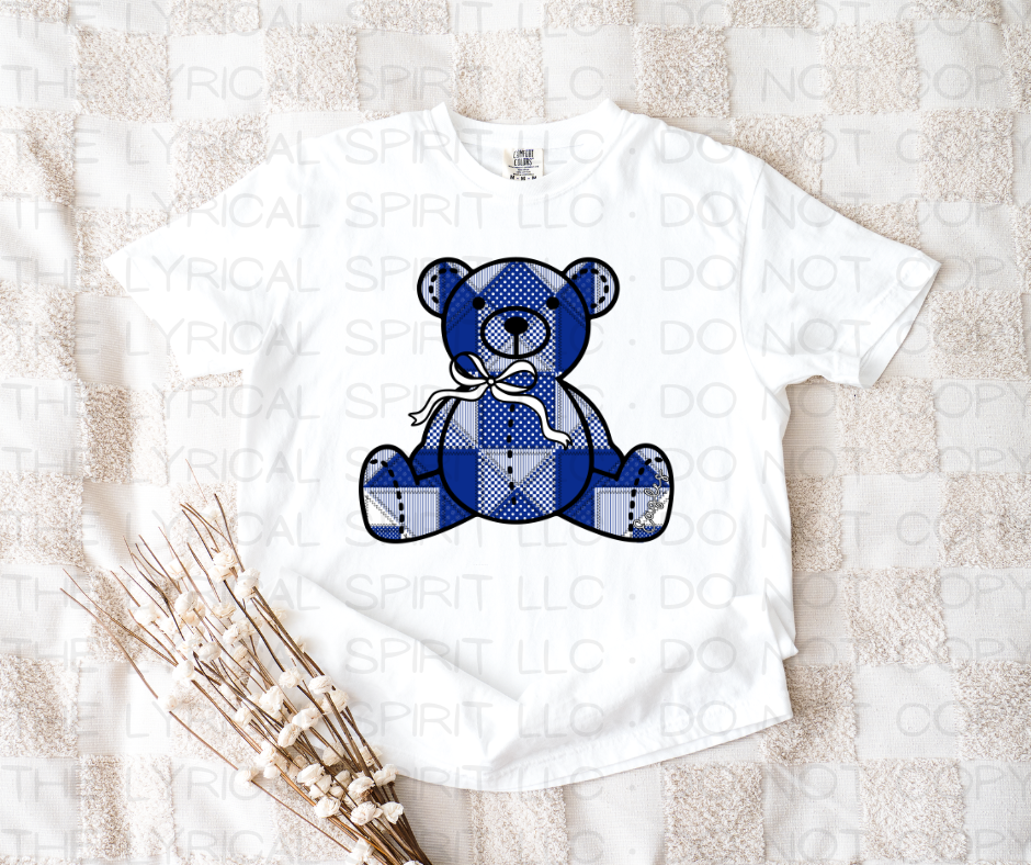 Eagles Patchwork Teddy Bear Custom Exclusive T-Shirt