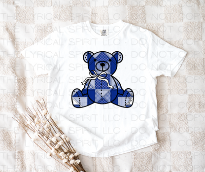 Eagles Patchwork Teddy Bear Custom Exclusive T-Shirt