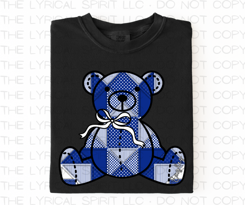 Eagles Patchwork Teddy Bear Custom Exclusive T-Shirt
