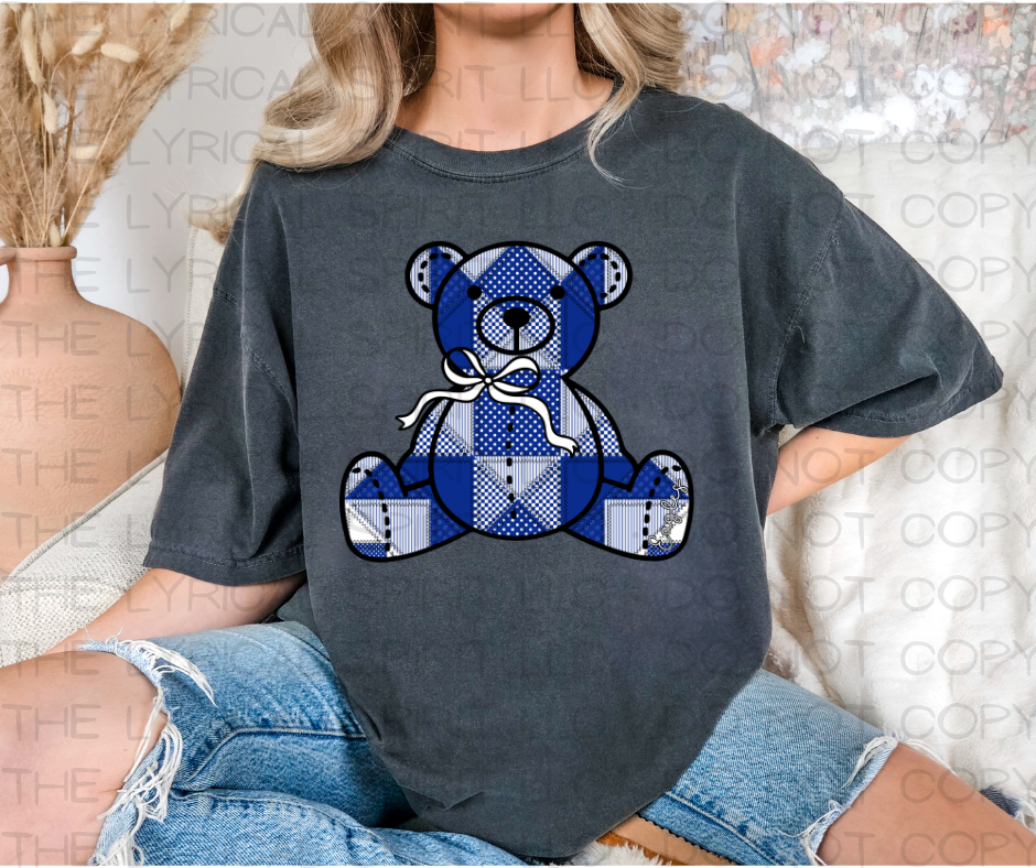 Eagles Patchwork Teddy Bear Custom Exclusive T-Shirt