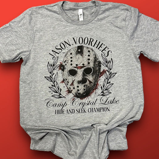 Jason Camp Crystal Lake Halloween T-Shirt