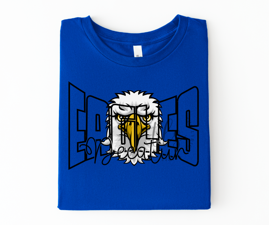Decatur Eagles Mascot Custom Exclusive T-Shirt