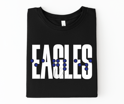 Eagles Braille Custom Exclusive T-Shirt