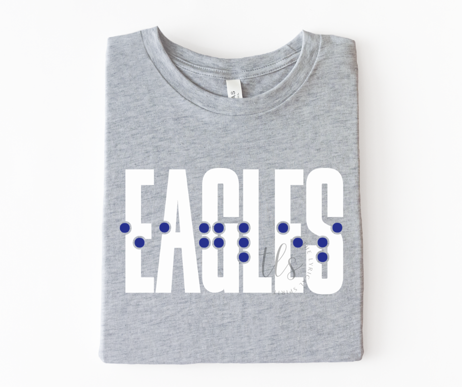 Eagles Braille Custom Exclusive T-Shirt