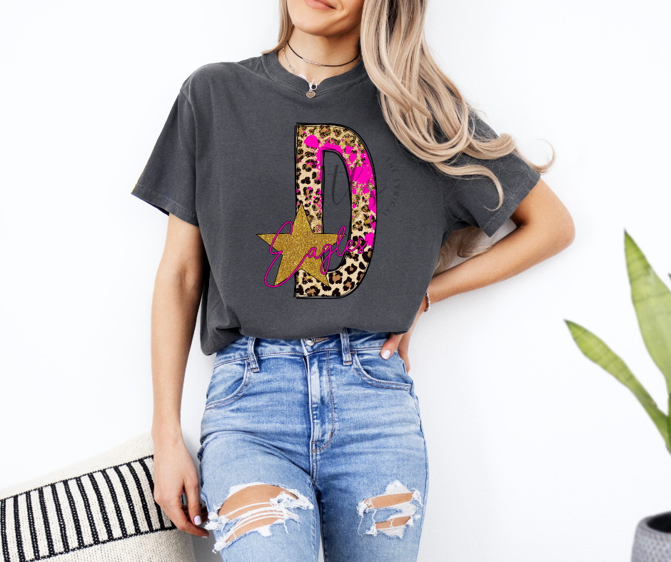 Leopard Decatur Eagles Custom Exclusive T-Shirt