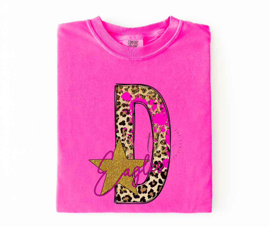 Leopard Decatur Eagles Custom Exclusive T-Shirt