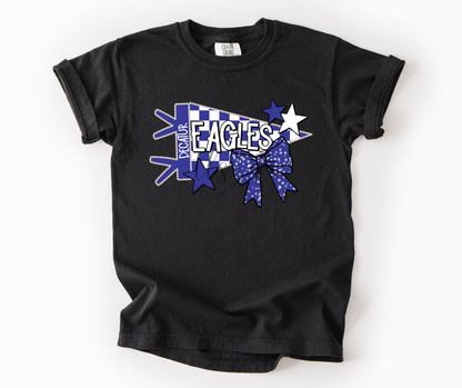 Decatur Eagles Pennant Flag Custom Exclusive T-Shirt
