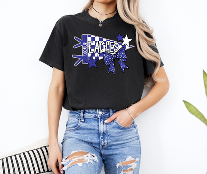 Decatur Eagles Pennant Flag Custom Exclusive T-Shirt