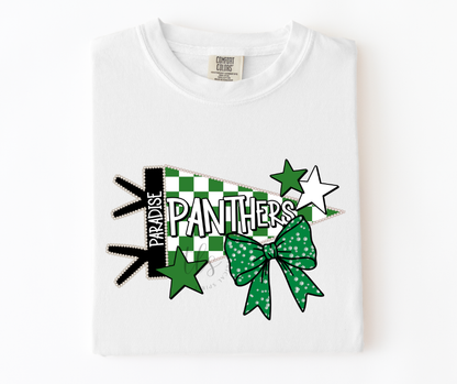 Paradise Panthers Pennant Flag Custom Exclusive T-Shirt