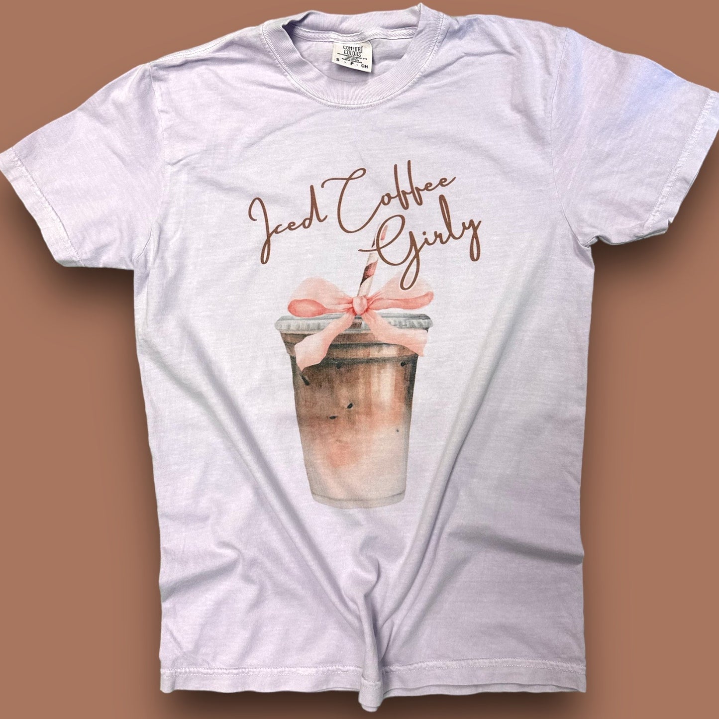 Iced Coffee Girly T-Shirt