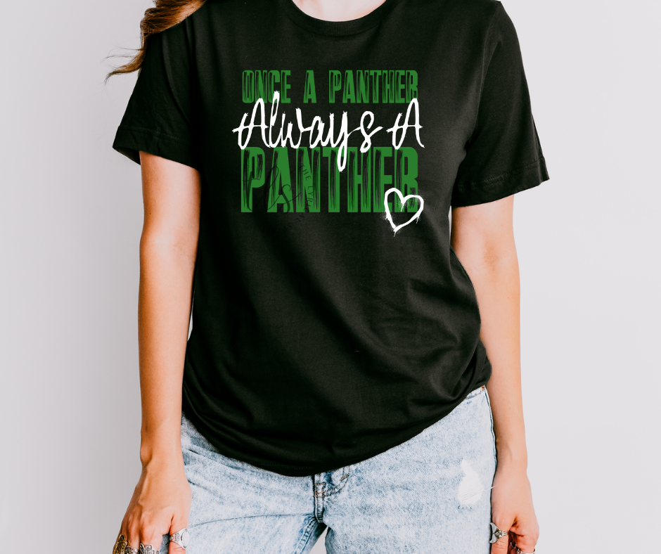 Once A Panther, Always A Panther Custom Exclusive T-Shirt
