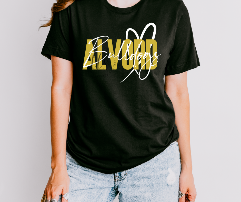 Love Alvord Bulldogs Custom Exclusive T-Shirt