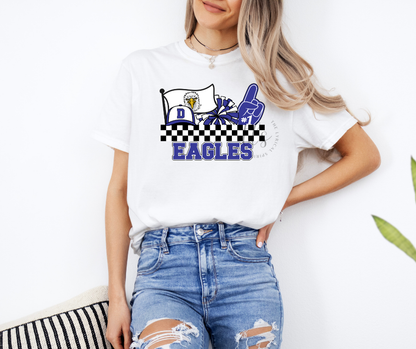 Decatur Eagles #1 Team Spirit Custom Exclusive T-Shirt