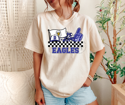 Decatur Eagles #1 Team Spirit Custom Exclusive T-Shirt