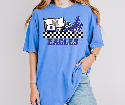 Decatur Eagles #1 Team Spirit Custom Exclusive T-Shirt