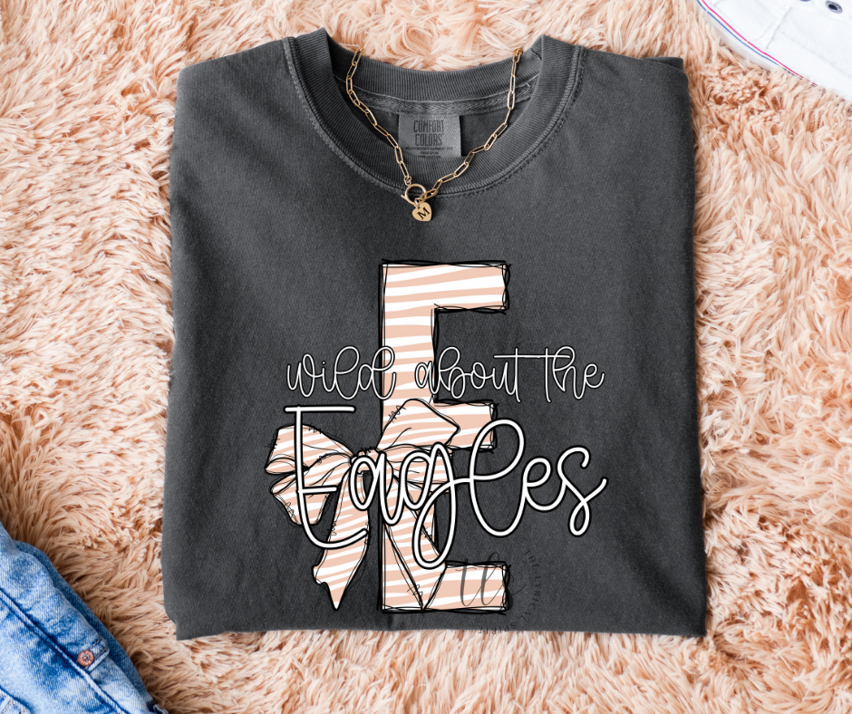Wild About The Eagles Comfort Colors Custom Exclusive T-Shirt