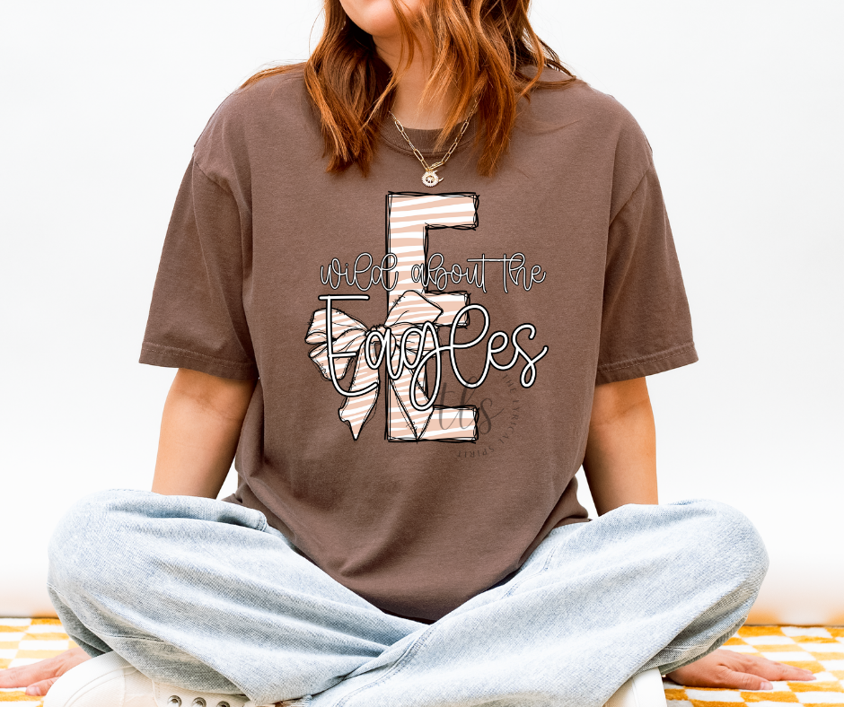 Wild About The Eagles Comfort Colors Custom Exclusive T-Shirt