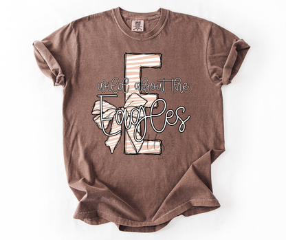 Wild About The Eagles Comfort Colors Custom Exclusive T-Shirt