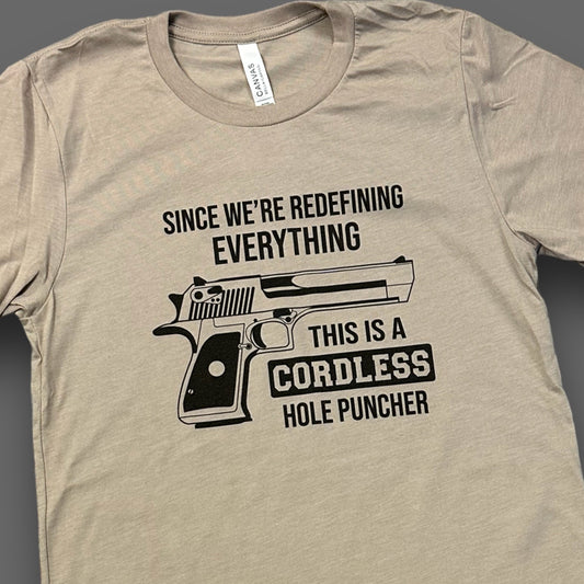 Cordless Hole Puncher T-Shirt