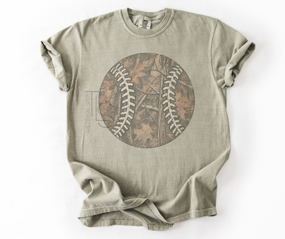Camo Baseball T-Shirt