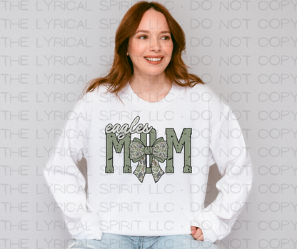 Exclusive Camo Eagles Mom Sweatshirt