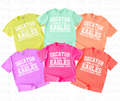 Rooted In Spirit Decatur Eagles Neon Exclusive T-Shirt