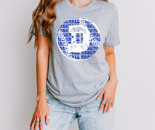 Exclusive Eagles Distressed Baseball T-Shirt