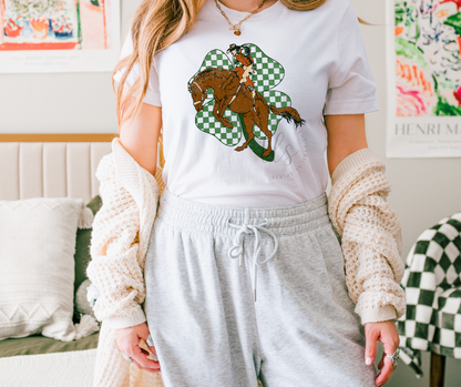 St. Patty’s Day Western Clover T-Shirt