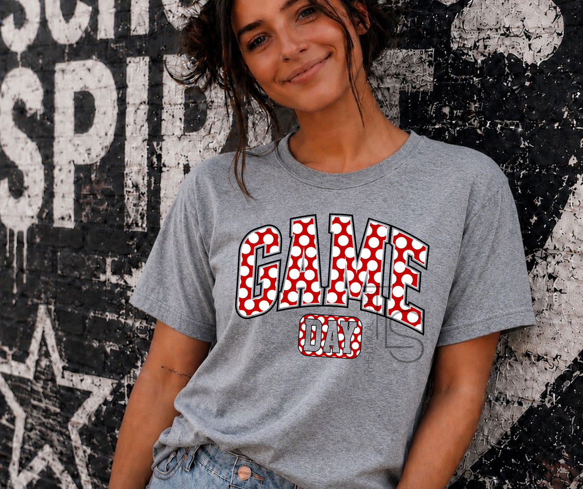 Game Day Polka Dot Spirit T-Shirt