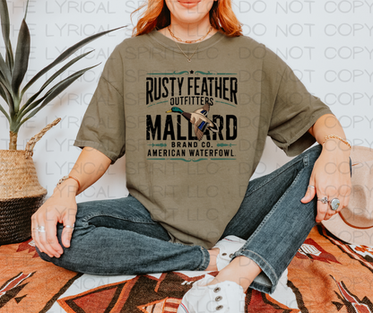 Rusty Feather Mallard T-Shirt