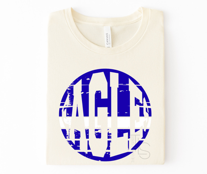 Exclusive Eagles Distressed Circle T-Shirt