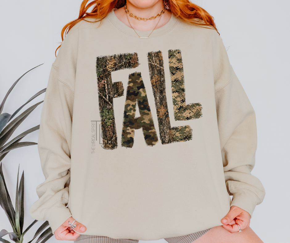 Fall Camo Sweatshirt