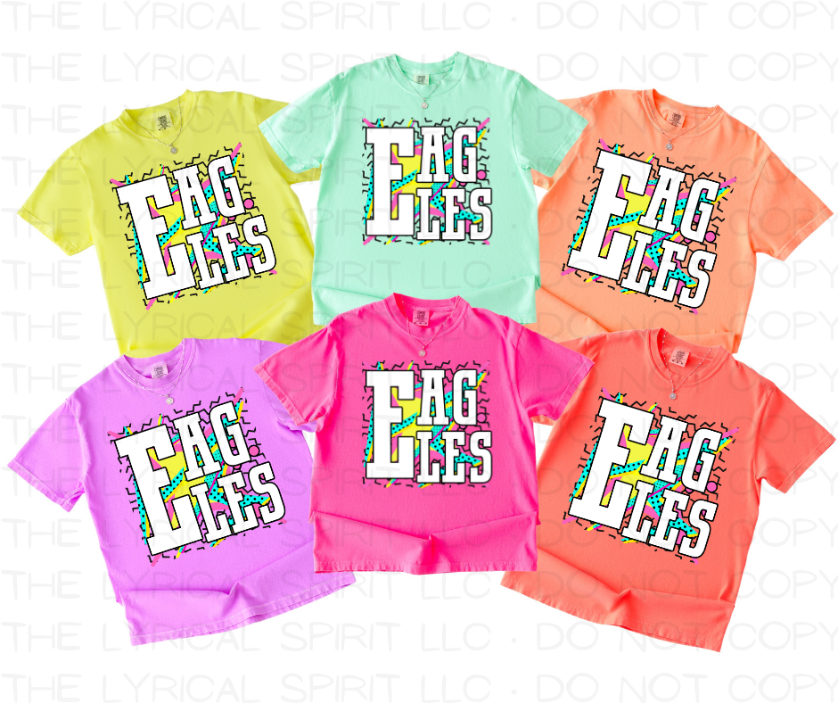 Eagles Neon Custom Exclusive T-Shirt