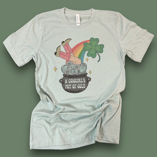 Cowgirl’s Pot of Gold T-Shirt